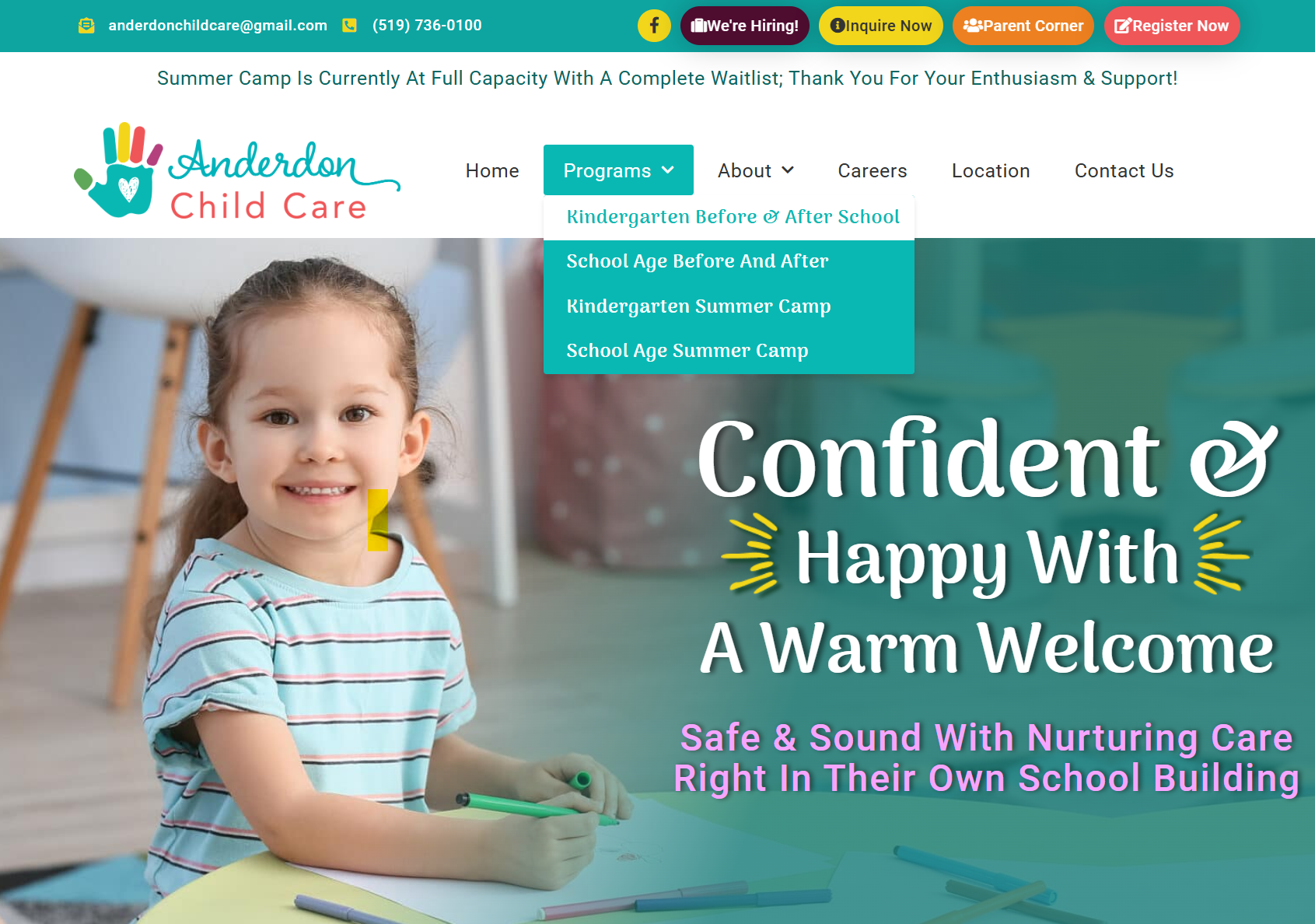 anderdon child care