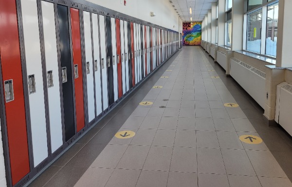 school hallway