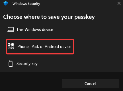 Select iPhone, iPad, or Android device screen Select iPhone, iPad, or Android device screen