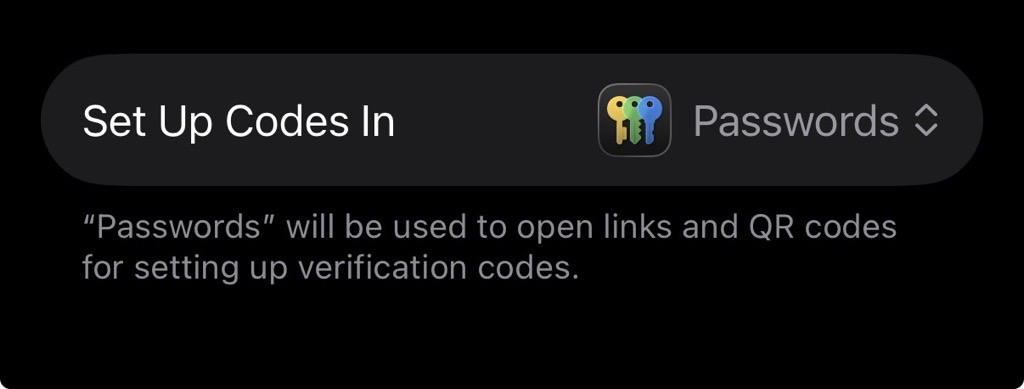 setup codes in passwords setup codes in passwords