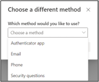 Choose a different method