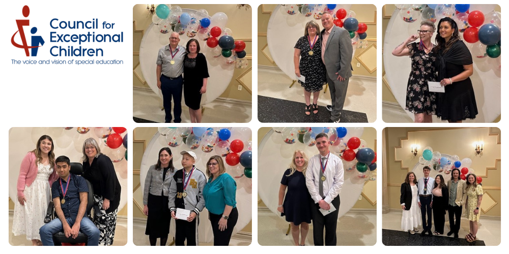 Images of award recipients at the 2025 CEC Banquet