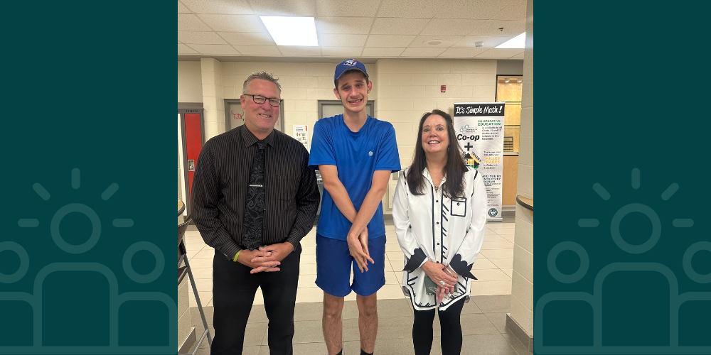 2023 June Student of the Month Michael Middleton