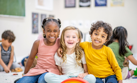 Children in kindergarten