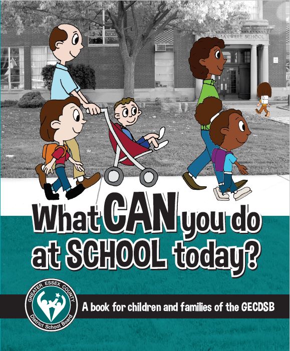 What can you do at school today? English Cover