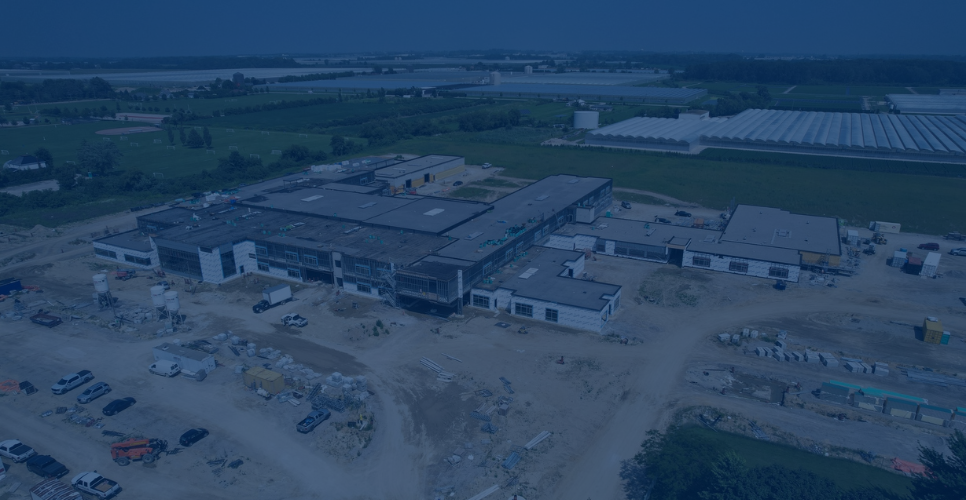 Construction site for new Kingsville K-12 School