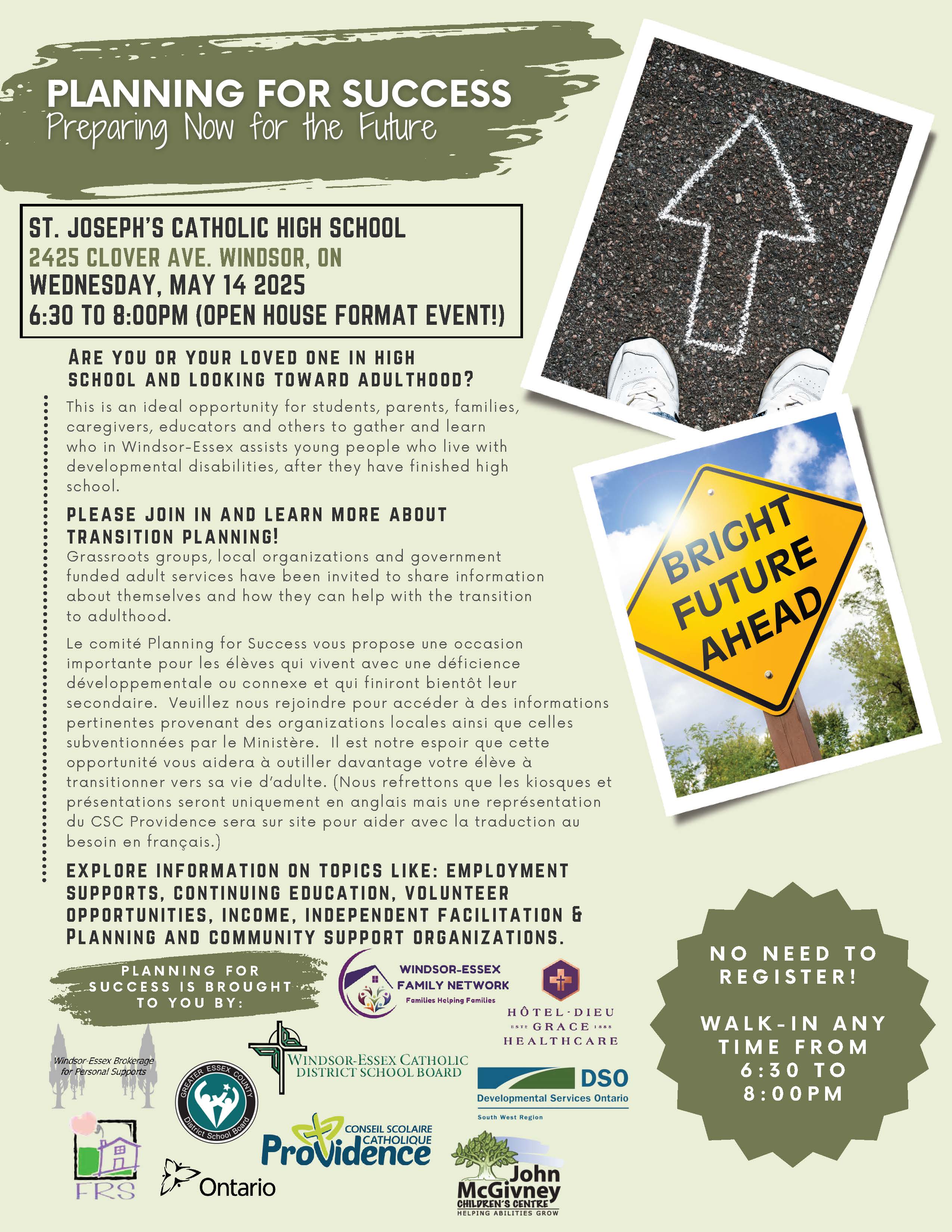 Planning for success event 