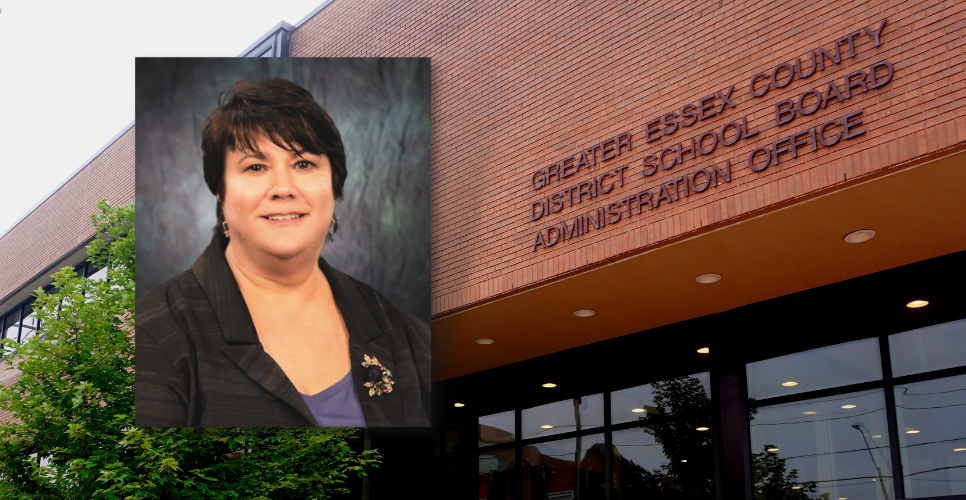 New Director of Education Vicki Houston and exterior of the administration building