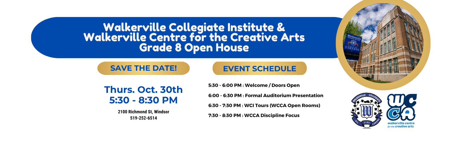 Grade 8 Open House